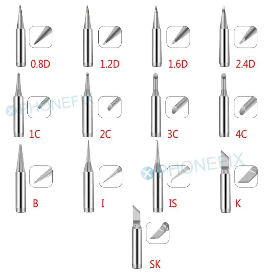 900M-T Welding Head Solder Iron Tip For 936 series Soldering Station - Image 2