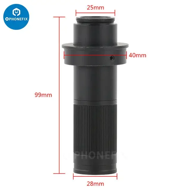 90X-240X Deep Depth of Field CS C Mount Lens Continuously Monocular - Image 8
