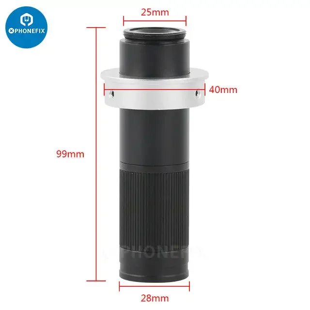 90X-240X Deep Depth of Field CS C Mount Lens Continuously Monocular - Image 9