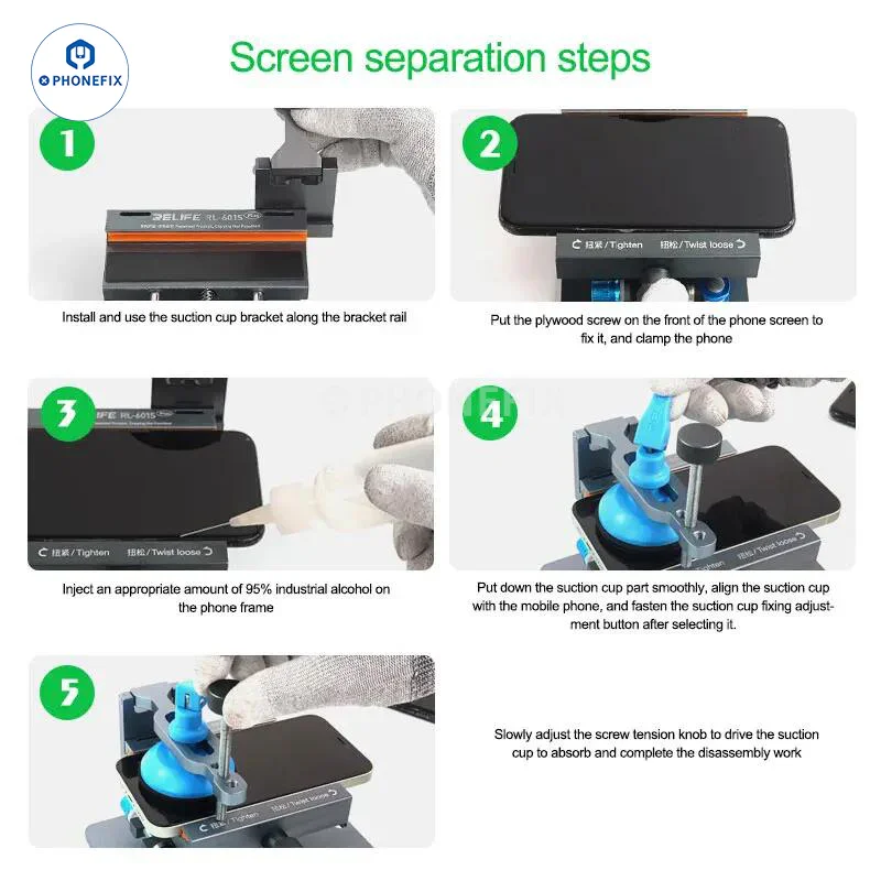 LCD Screen Dismantling Powerful Suction Cup For Phone Tablet - Image 9