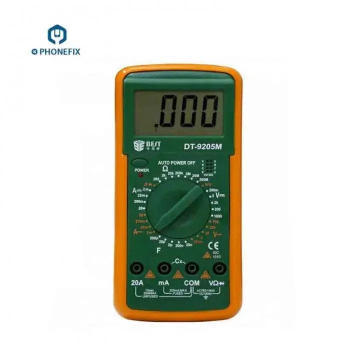 9205M Handheld Multimeter LCD Digital Universal Soldering Meter - Image 3