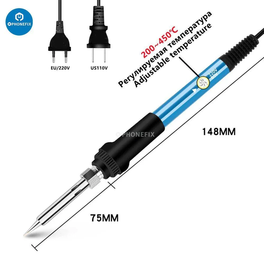 936 Soldering Iron Heating Scraper UV Glue Removal Tools - Image 4