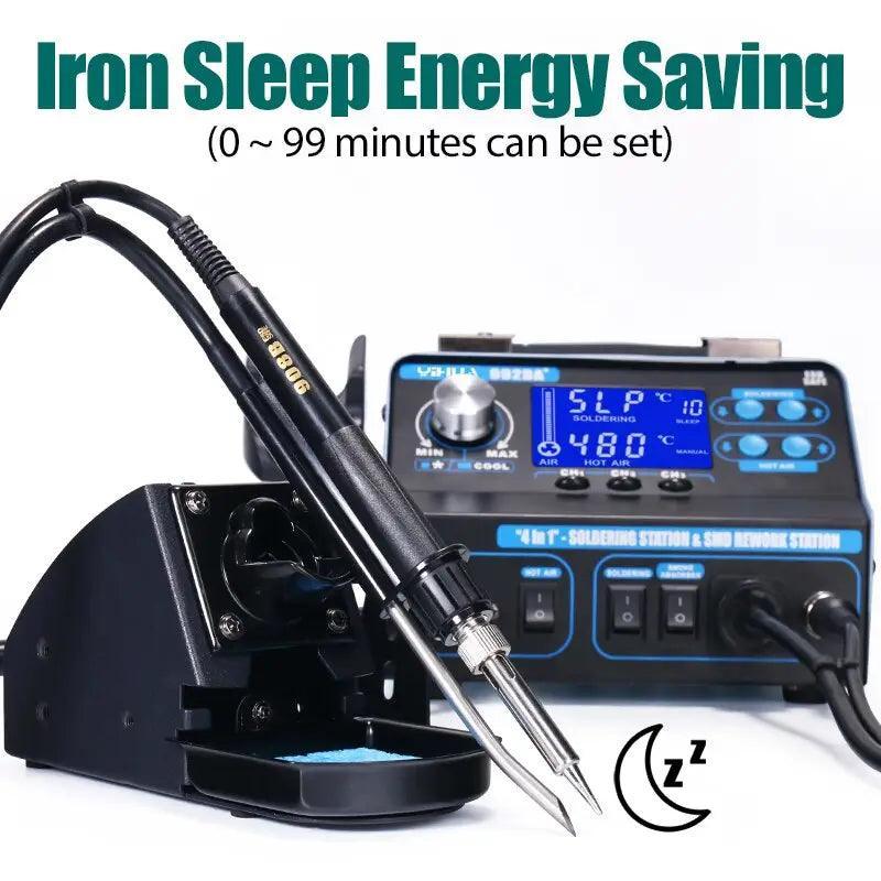 992DA+ Hot Air Welding BGA Rework Station With Solder Vacuum Pen - Image 15