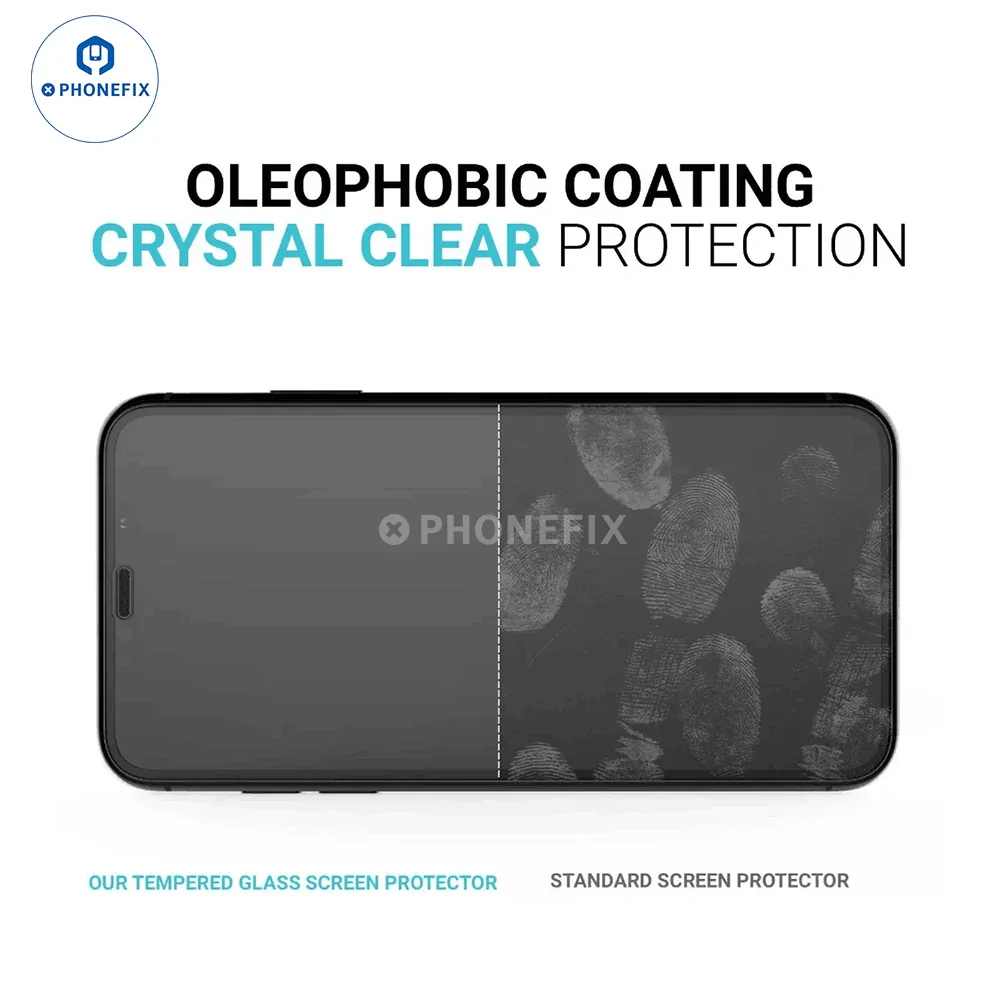 9D Curved Full Cover Tempered Glass iPhone Screen Protector Film - Image 5