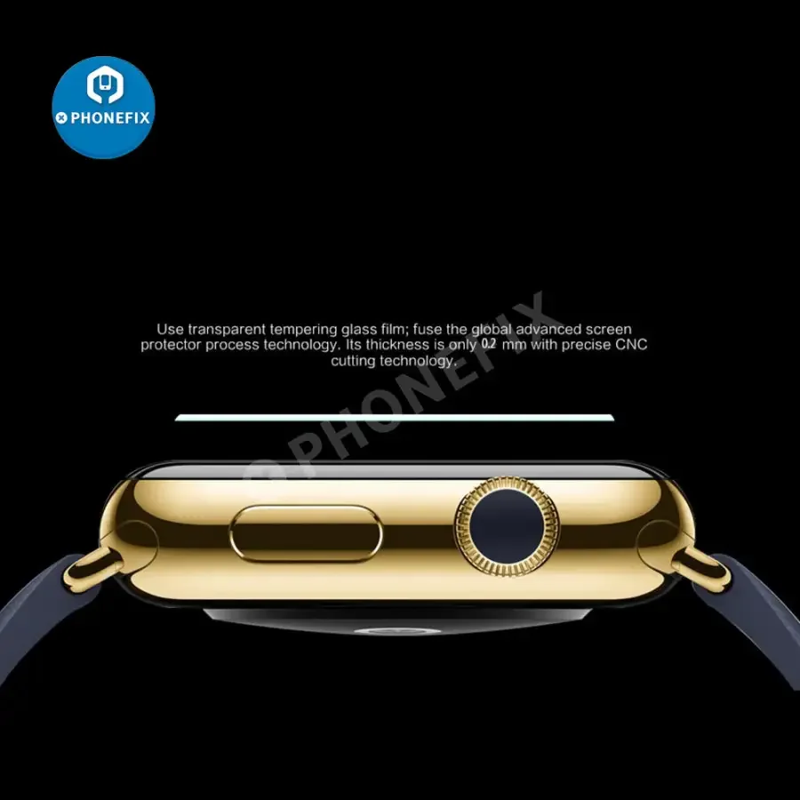 9H Tempered Glass Film 0.2mm Screen Protector for  Apple Watch 42mm - Image 3