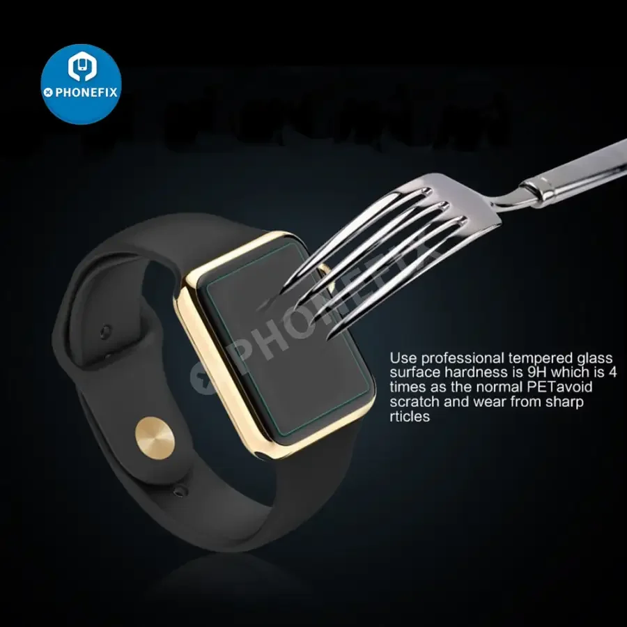 9H Tempered Glass Film 0.2mm Screen Protector for  Apple Watch 42mm - Image 5