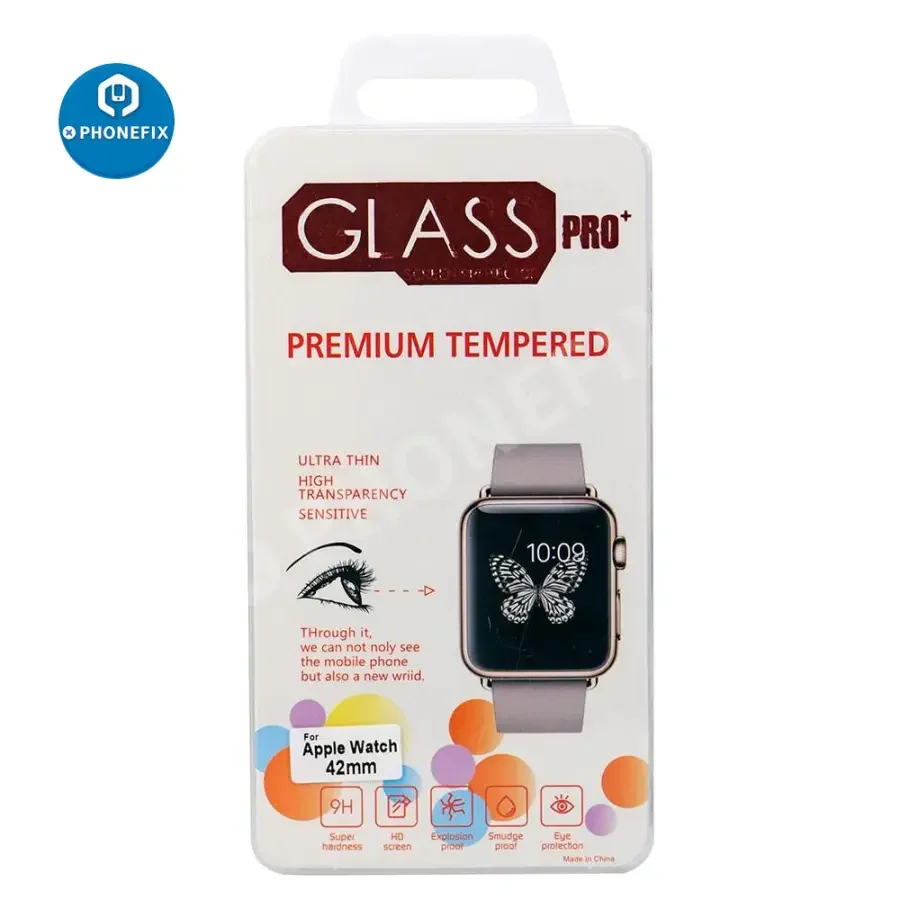 9H Tempered Glass Film 0.2mm Screen Protector for  Apple Watch 42mm - Image 9