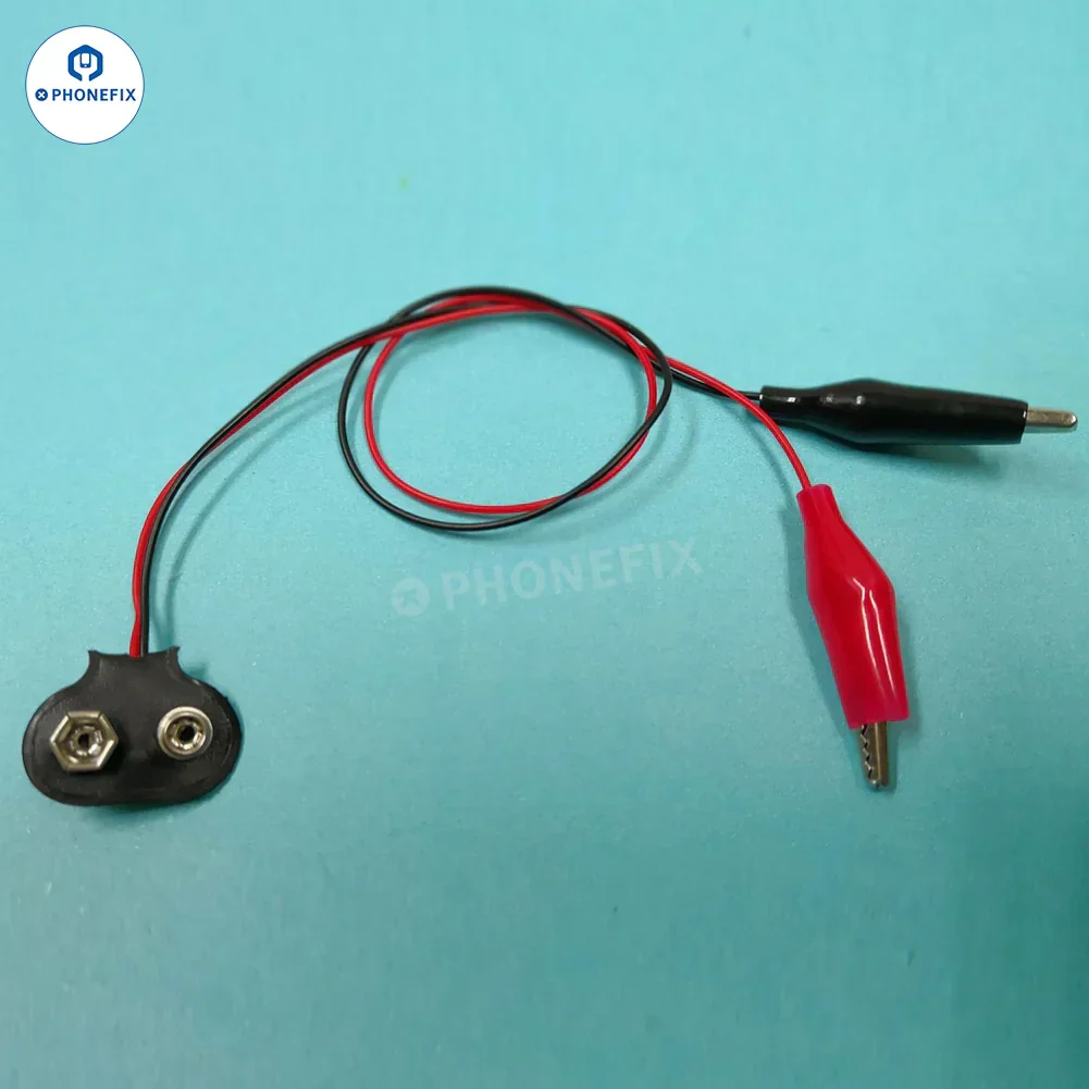 9V Battery Connector Alligator Clips For iPhone 16-17 Battery Removal - Image 5