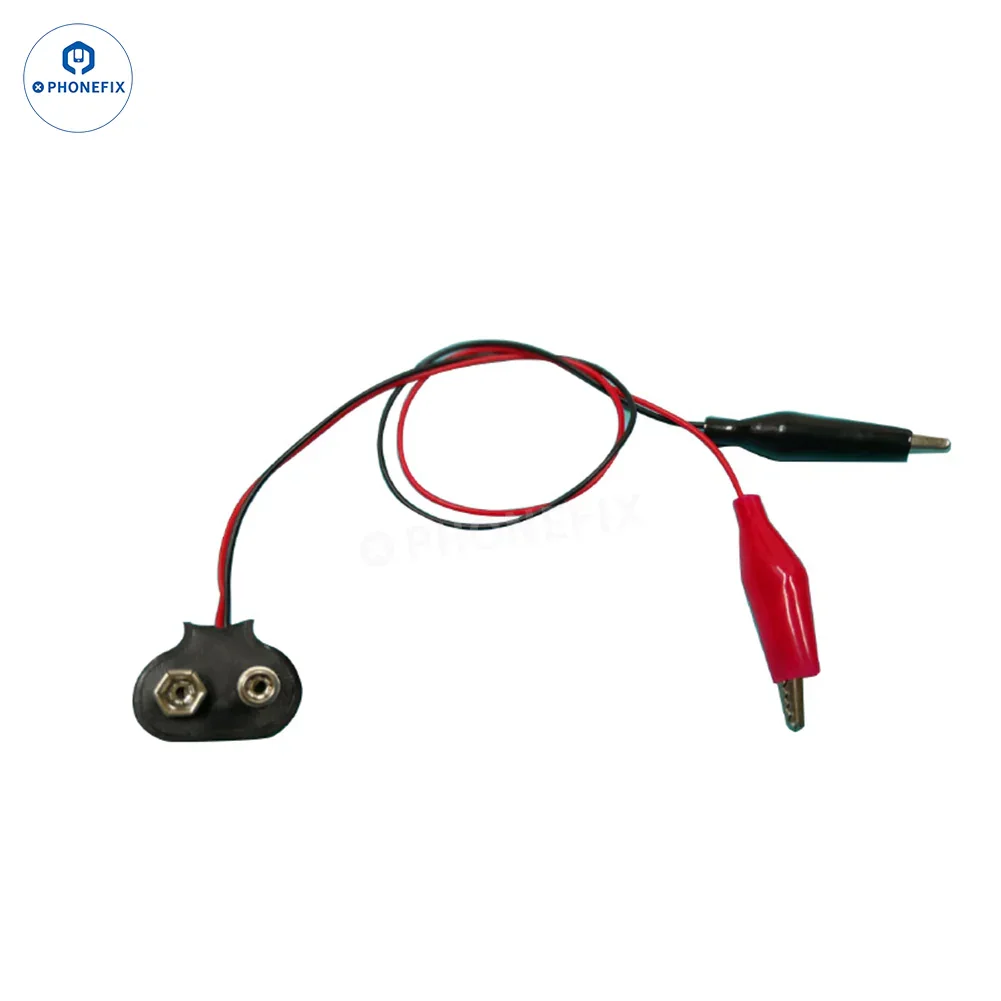 9V Battery Connector Alligator Clips For iPhone 16-17 Battery Removal - Image 6