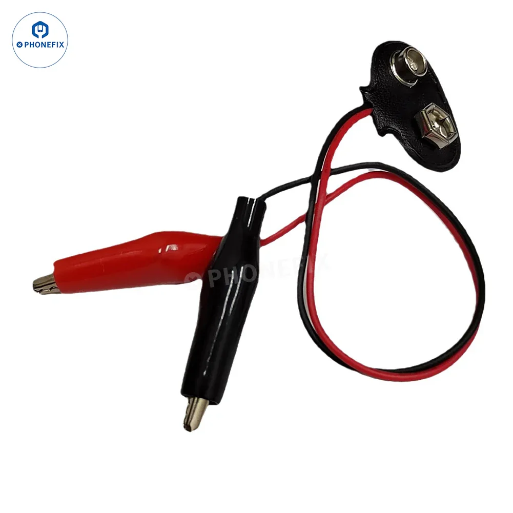 9V Battery Connector Alligator Clips For iPhone 16-17 Battery Removal - Image 7