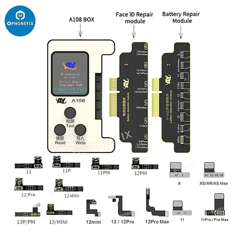 A108 BOX Multi-function Repair Programmer For iPhone 8-16 Pro Max - Image 3