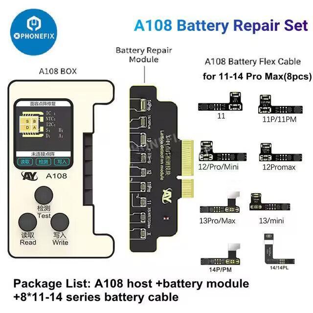A108 BOX Multi-function Repair Programmer For iPhone 8-16 Pro Max - Image 33