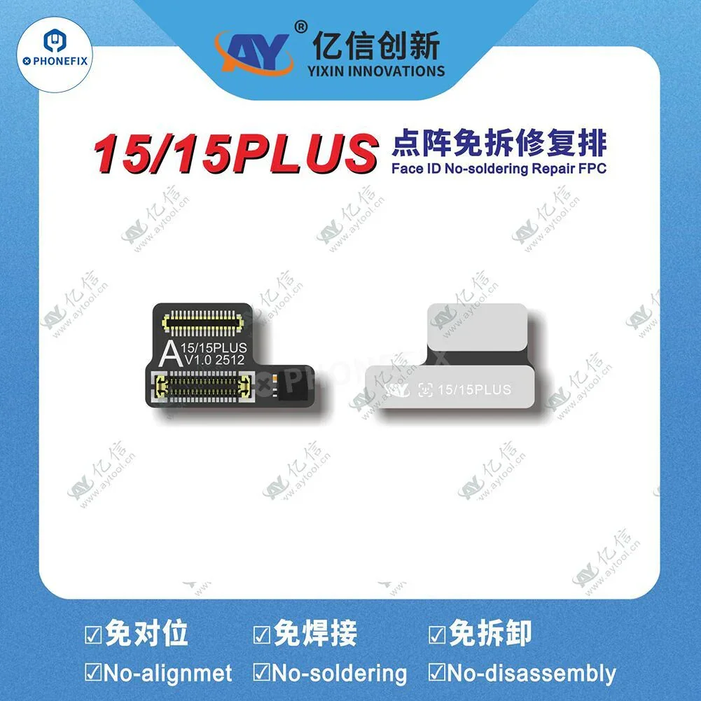 A108 Programmer with iPhone 13-16 Pro Max Face ID Tag-on Repair Cable - Image 10