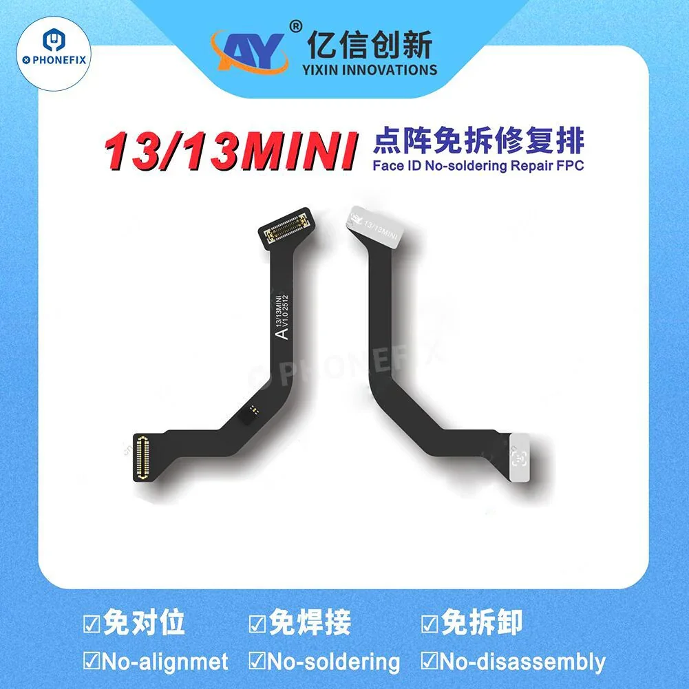 A108 Programmer with iPhone 13-16 Pro Max Face ID Tag-on Repair Cable - Image 11
