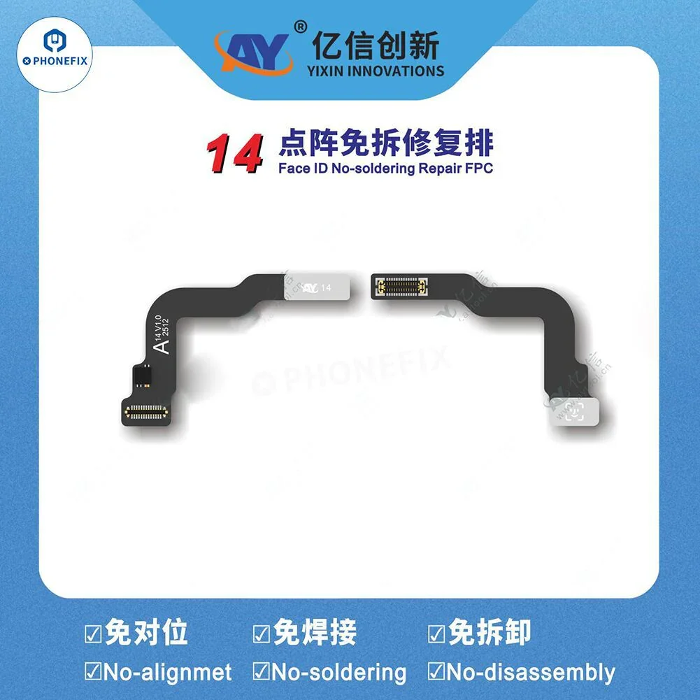 A108 Programmer with iPhone 13-16 Pro Max Face ID Tag-on Repair Cable - Image 13