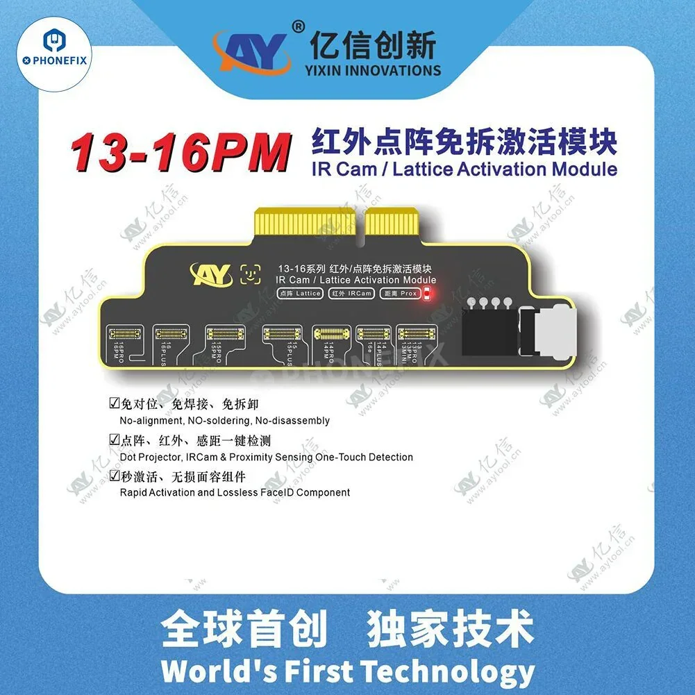 A108 Programmer with iPhone 13-16 Pro Max Face ID Tag-on Repair Cable - Image 4