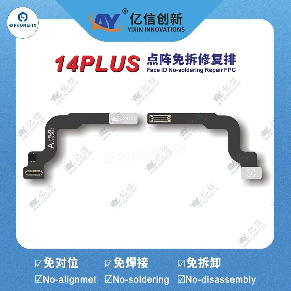 A108 Programmer with iPhone 13-16 Pro Max Face ID Tag-on Repair Cable - Image 7