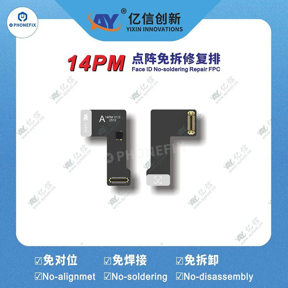 A108 Programmer with iPhone 13-16 Pro Max Face ID Tag-on Repair Cable - Image 8