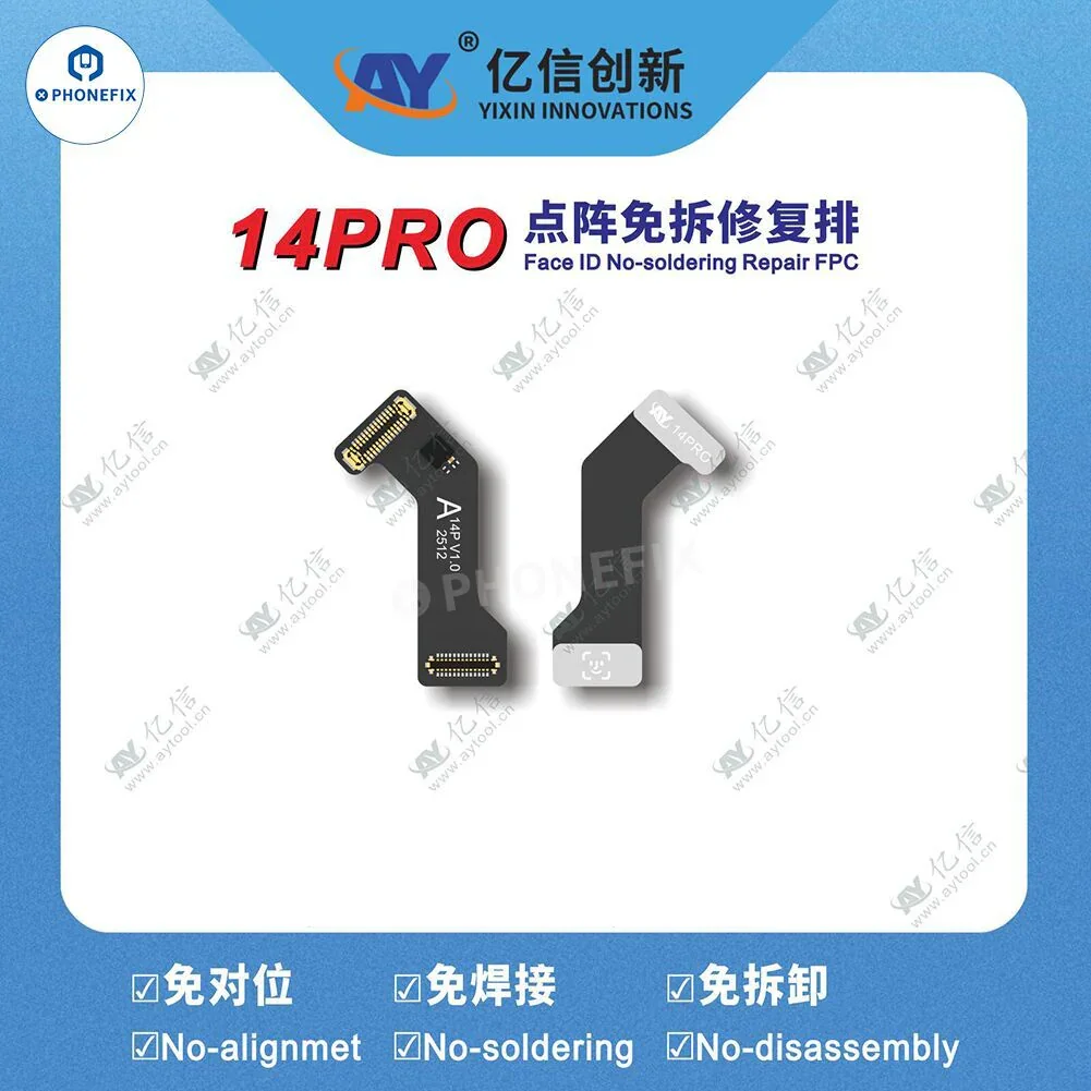 A108 Programmer with iPhone 13-16 Pro Max Face ID Tag-on Repair Cable - Image 9