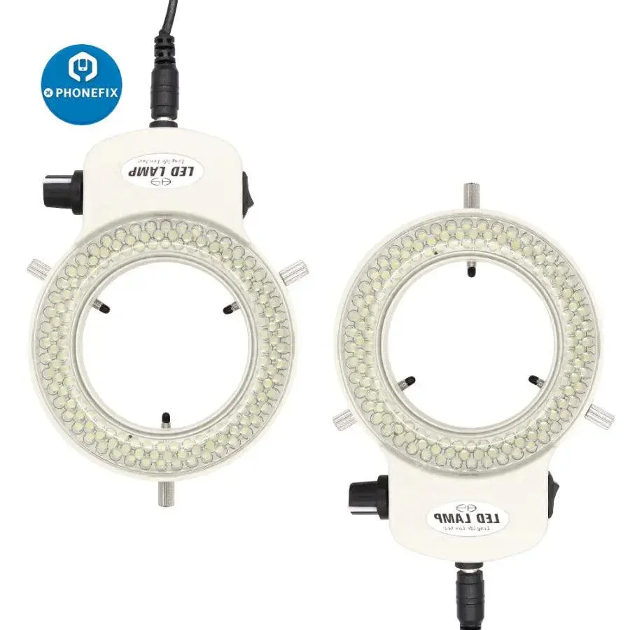 Adjustable 144/60 LEDs Microscope Ring Light with Adapter - Image 9