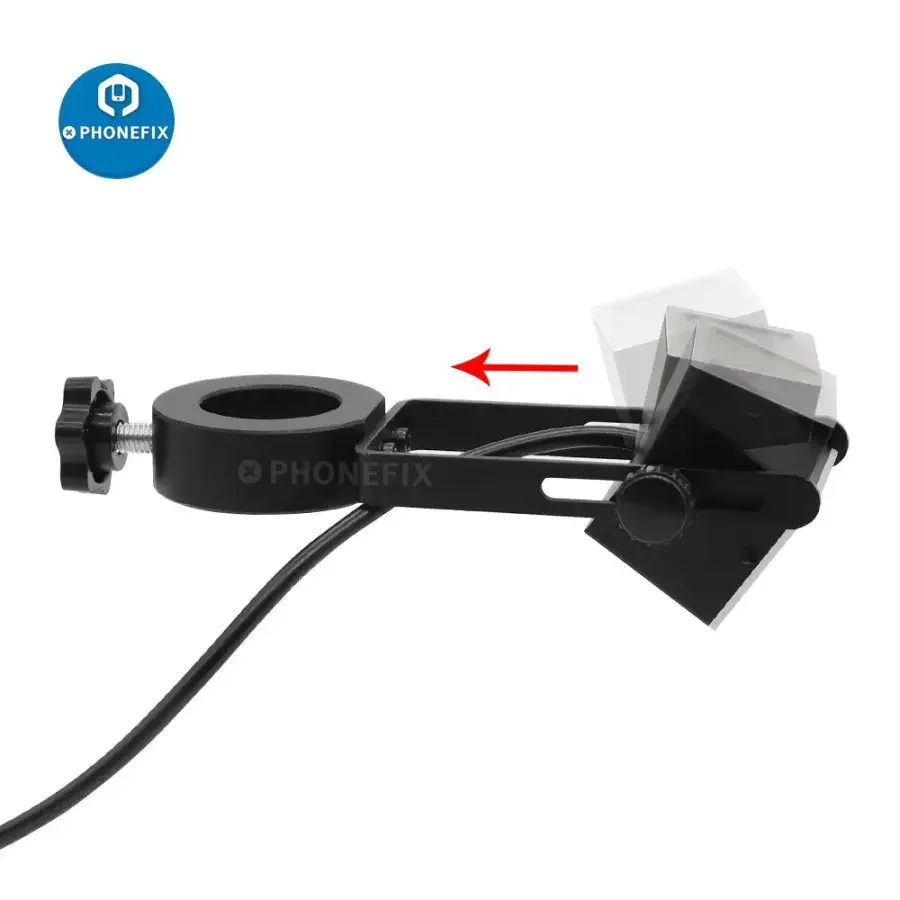 25/32 mm Microscope Side Vision Light Source 60 LED Square Lamp PVC Diffuser - Image 12