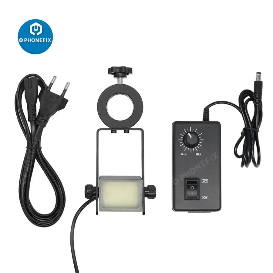 25/32 mm Microscope Side Vision Light Source 60 LED Square Lamp PVC Diffuser - Image 8