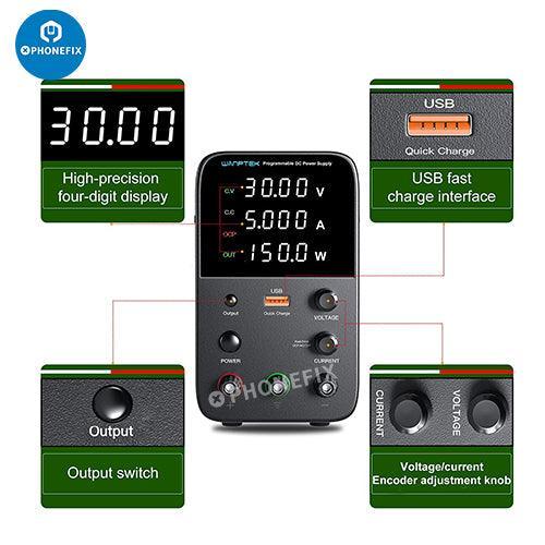 Adjustable DC Power Supply 30V/60V 5/10A Precision Voltage Regulator - Image 2