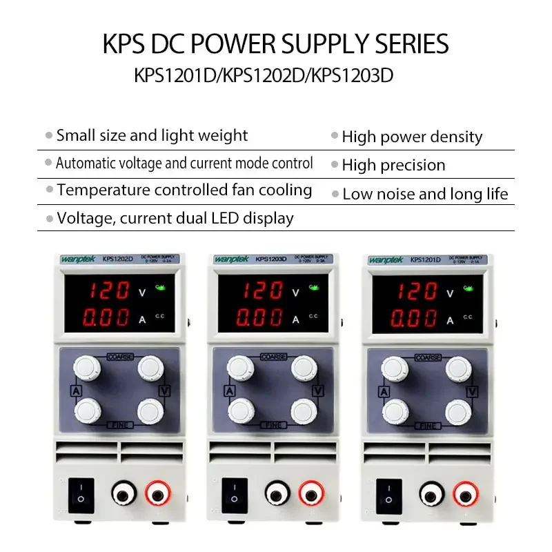 Adjustable Dual Digital Display Laboratory DC Power Supply Regulator - Image 8