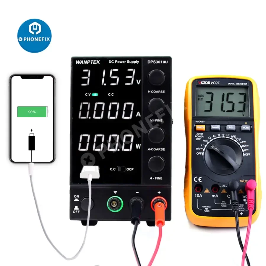 Adjustable Lab Bench Stabilized DC Power Supply Voltage Regulator Switch - Image 10