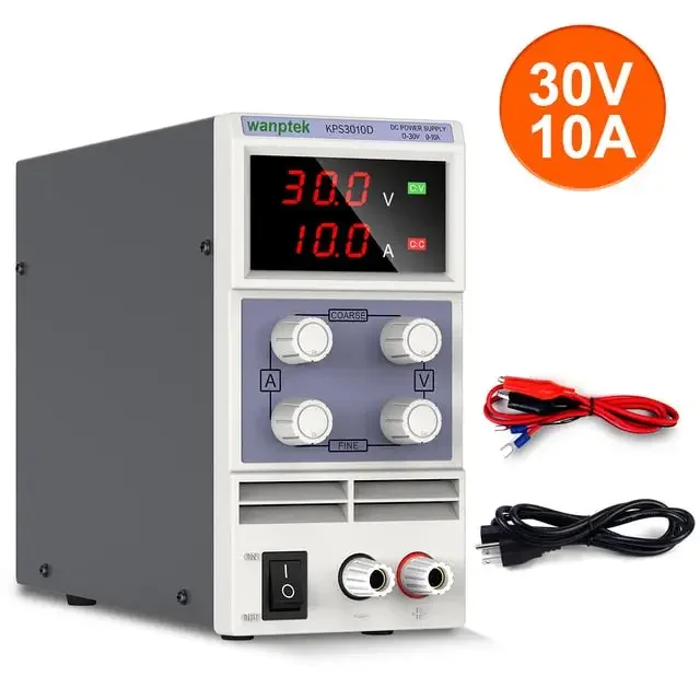 Adjustable Lab Bench Stabilized DC Power Supply Voltage Regulator Switch - Image 13