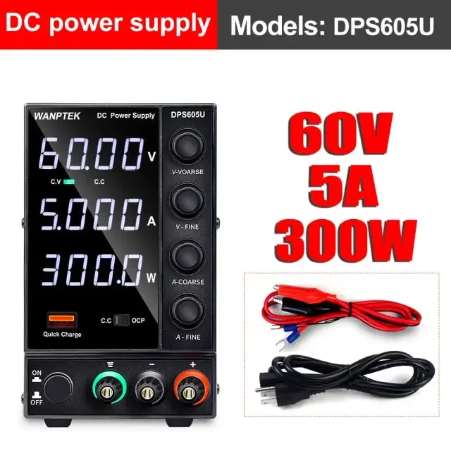 Adjustable Lab Bench Stabilized DC Power Supply Voltage Regulator Switch - Image 20