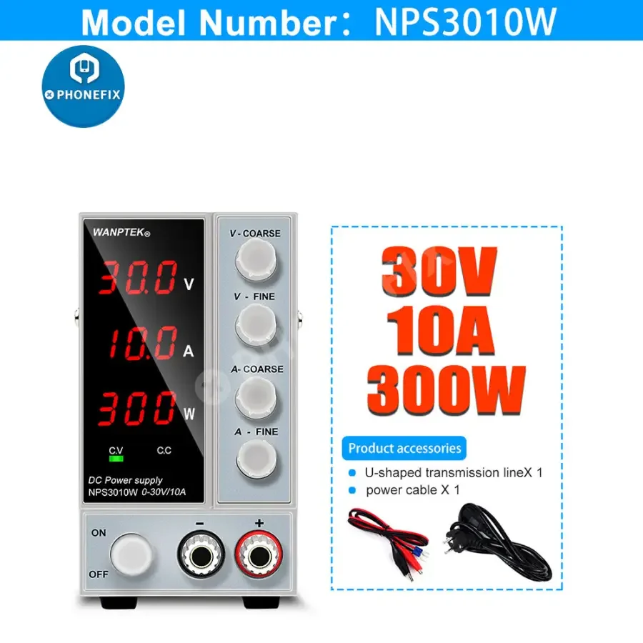 Adjustable Lab Bench Stabilized DC Power Supply Voltage Regulator Switch - Image 26