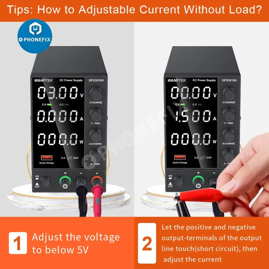 Adjustable Lab Bench Stabilized DC Power Supply Voltage Regulator Switch - Image 6