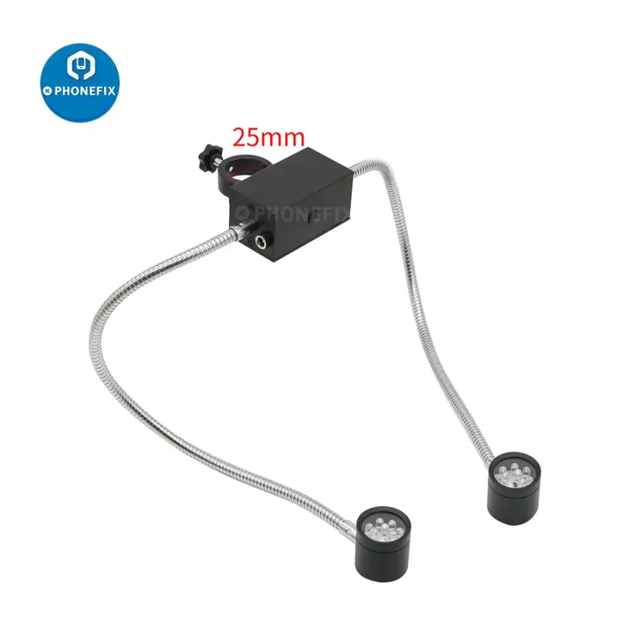 Adjustable LED Ring Side Light Illuminator Lamp For Stereo Microscope - Image 7