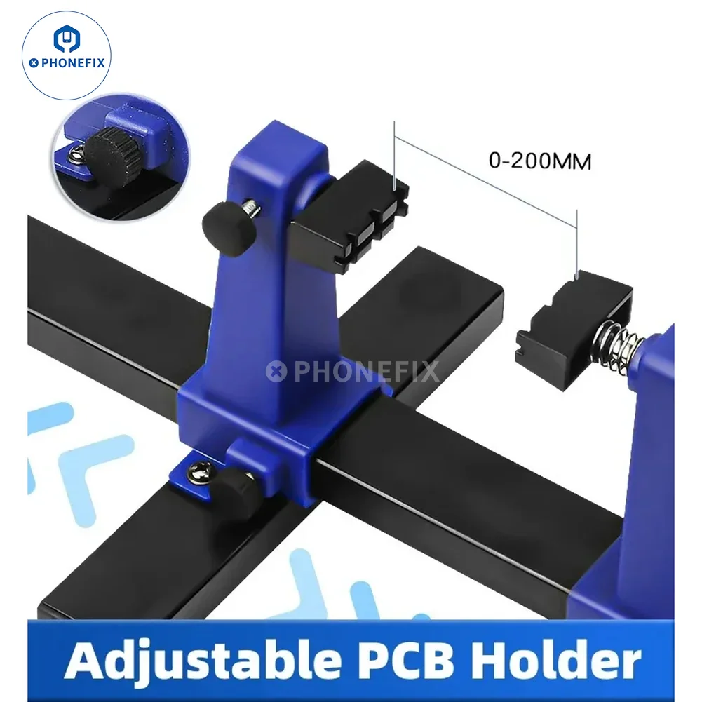 Adjustable MotherBoard PCB Holder Assembly Stand Clamp Repair Tools - Image 6