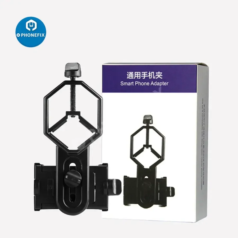 Adjustable Phone Adapter Mount Microscope Clip Bracket Stand Holder - Image 3