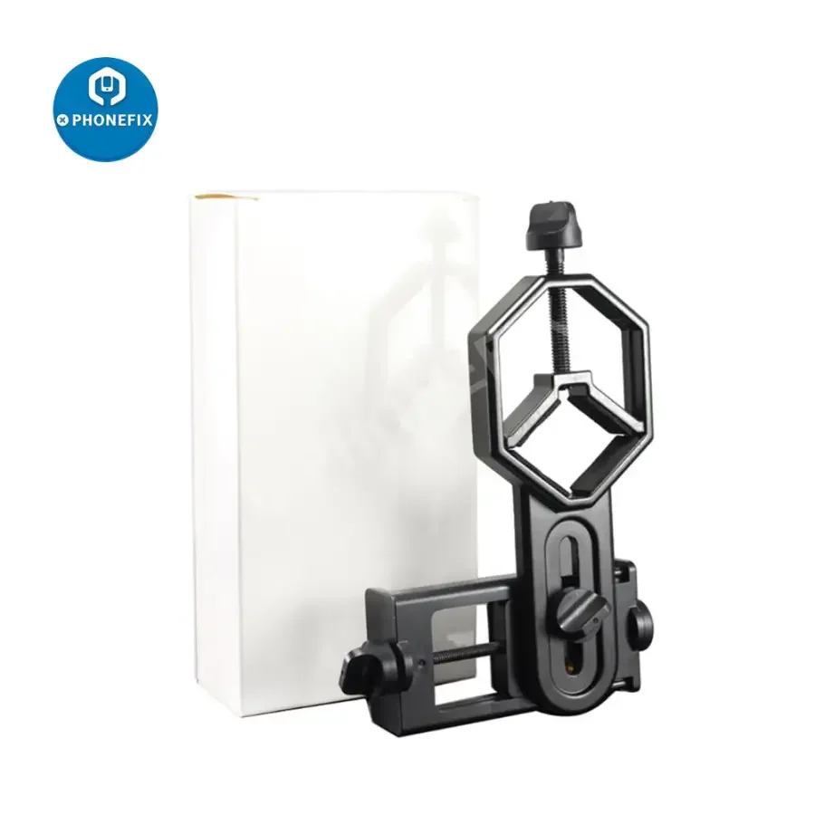 Adjustable Phone Adapter Mount Microscope Clip Bracket Stand Holder - Image 4