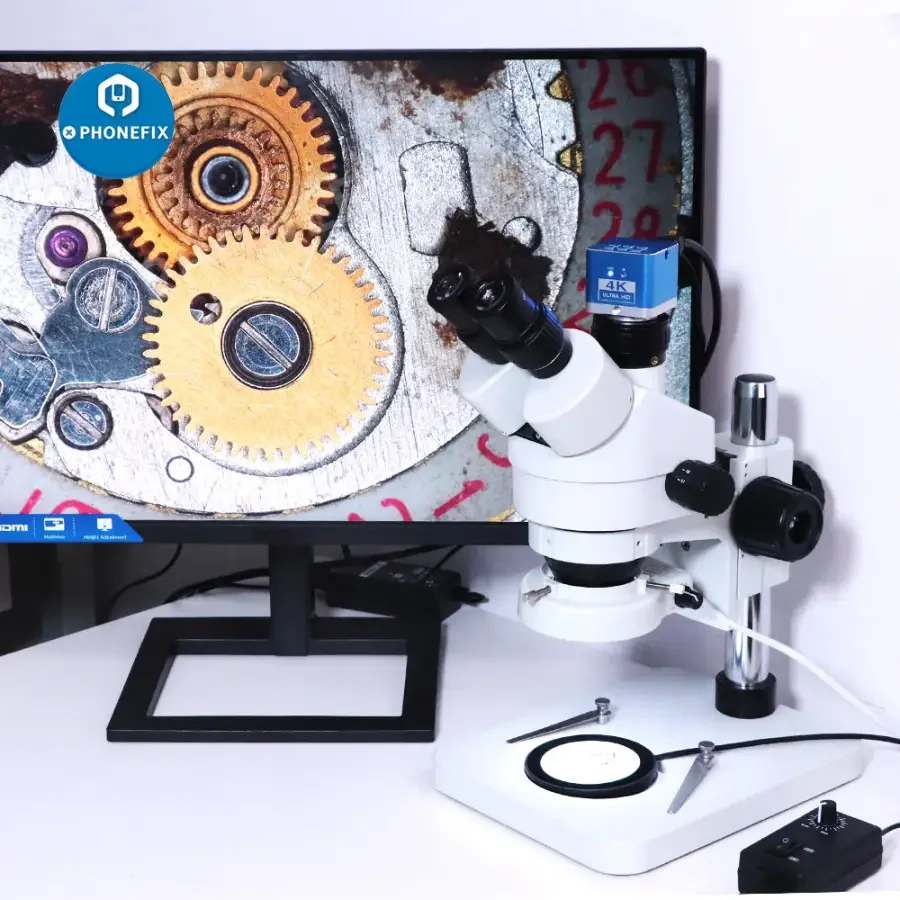 Adjustable Ring LED Bottom Light Source Microscope Illuminator Lamp - Image 8