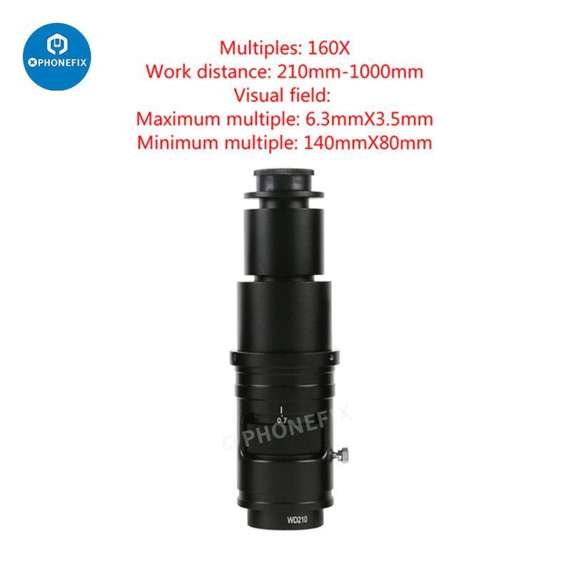 Adjustable Zoom C-Mount Glass Lens Adapter For Microscope Camera - Image 16
