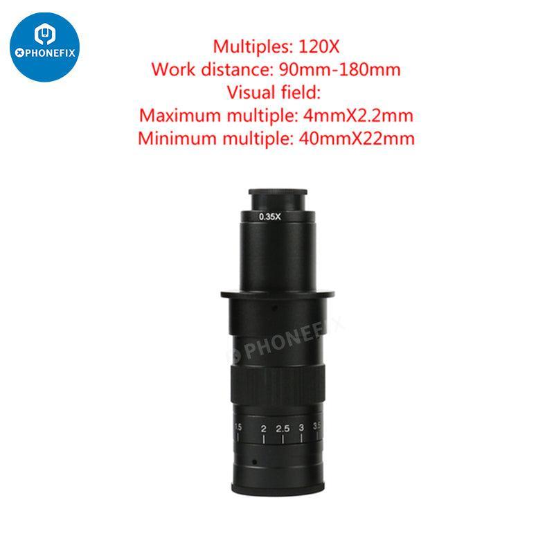 Adjustable Zoom C-Mount Glass Lens Adapter For Microscope Camera - Image 6