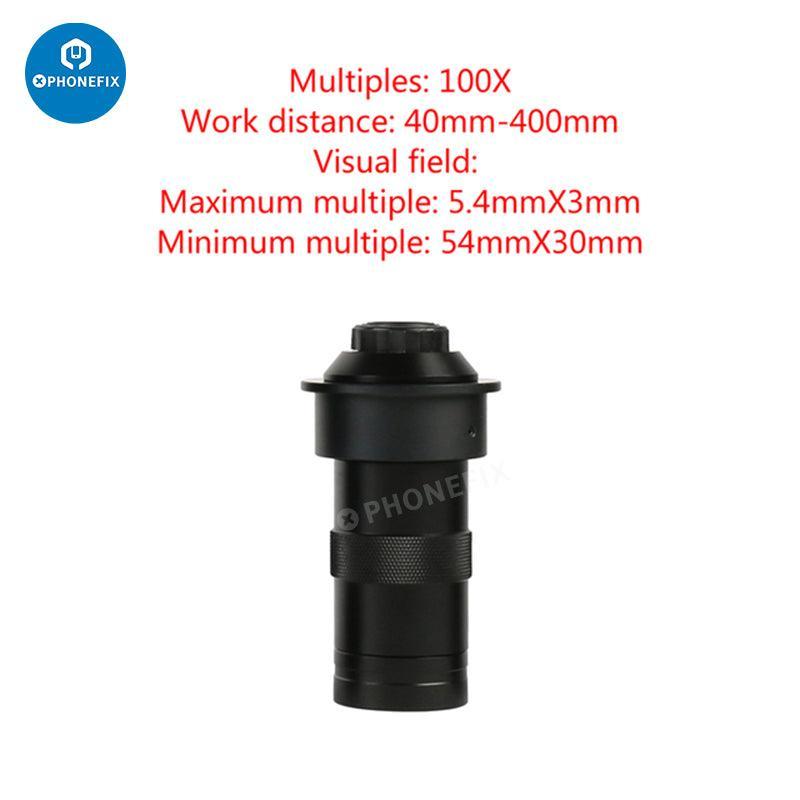 Adjustable Zoom C-Mount Glass Lens Adapter For Microscope Camera - Image 7