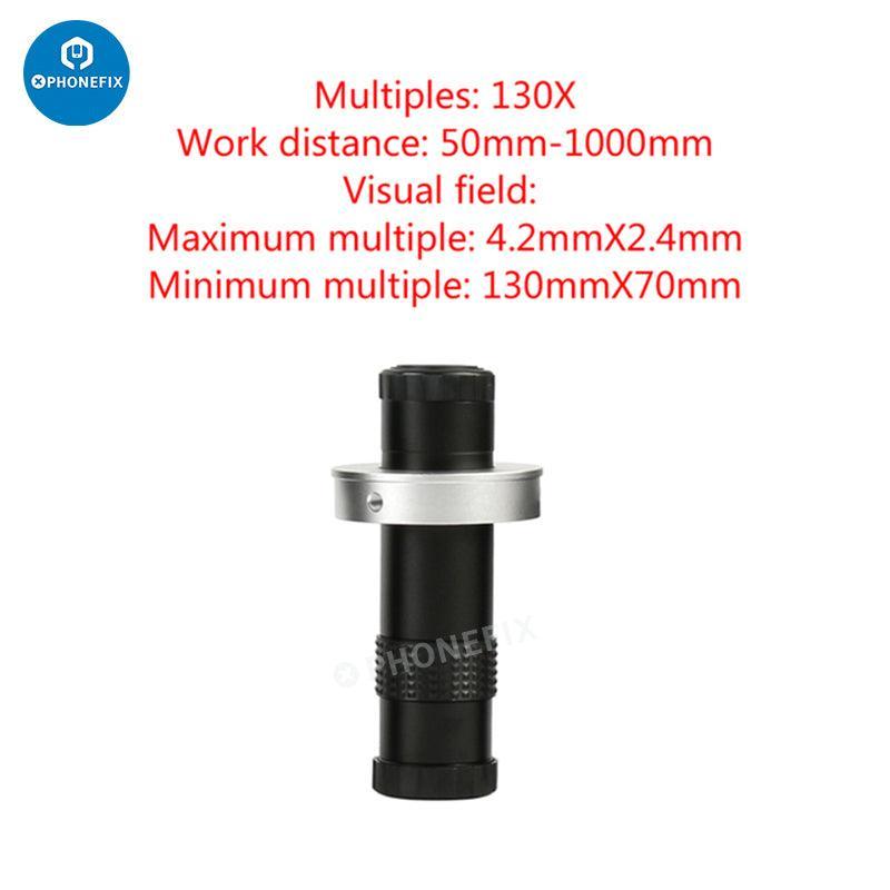 Adjustable Zoom C-Mount Glass Lens Adapter For Microscope Camera - Image 8