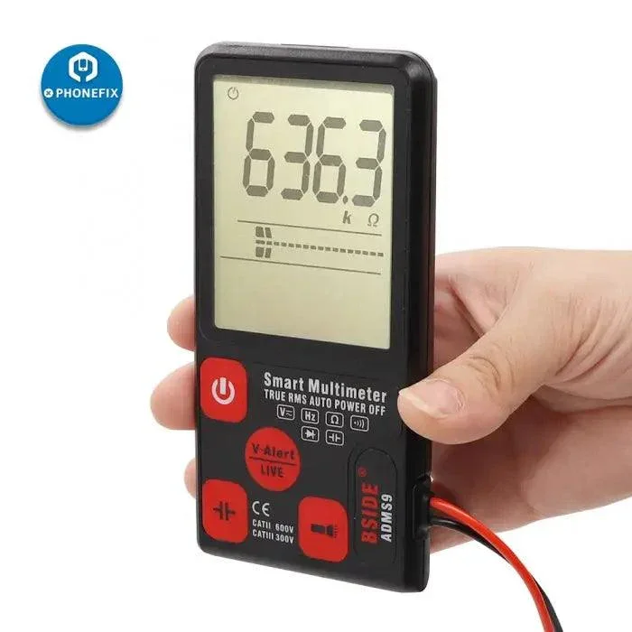ADMS9 Portable Multimeter AC DC Voltage Meter Tester LCD Digital - Image 2