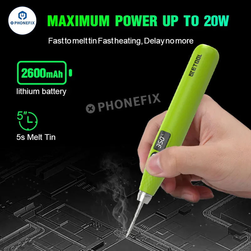 AE730D AE710D AE760D+ Portable Smart Soldering Iron - Image 3