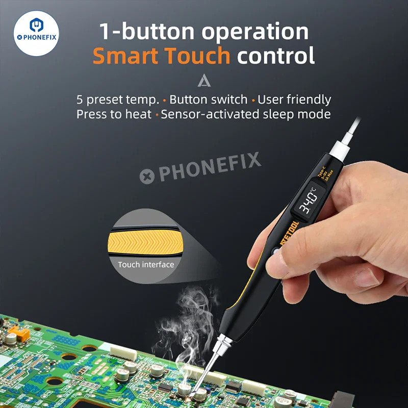 AE730D AE710D AE760D+ Portable Smart Soldering Iron - Image 4