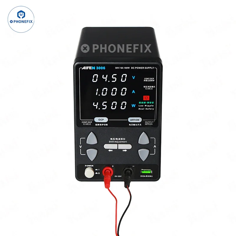AIFEN 3006 30V 6A 180W DC Power Supply for Mobile Repair - Image 3