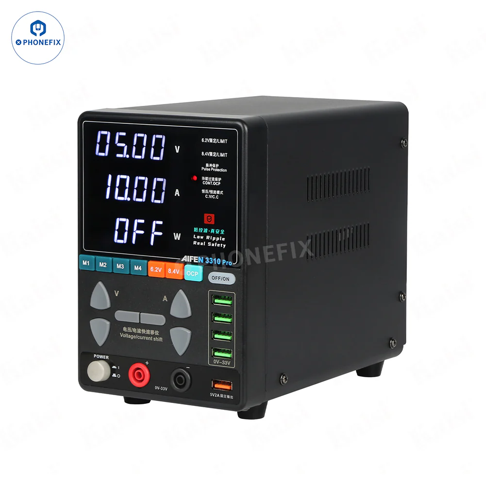 AIFEN 3310 PRO 330W 33V 10A DC Power Supply for Phone Repair - Image 4