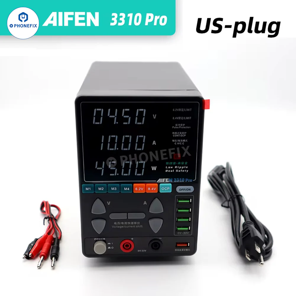 AIFEN 3310 PRO 330W 33V 10A DC Power Supply for Phone Repair - Image 6