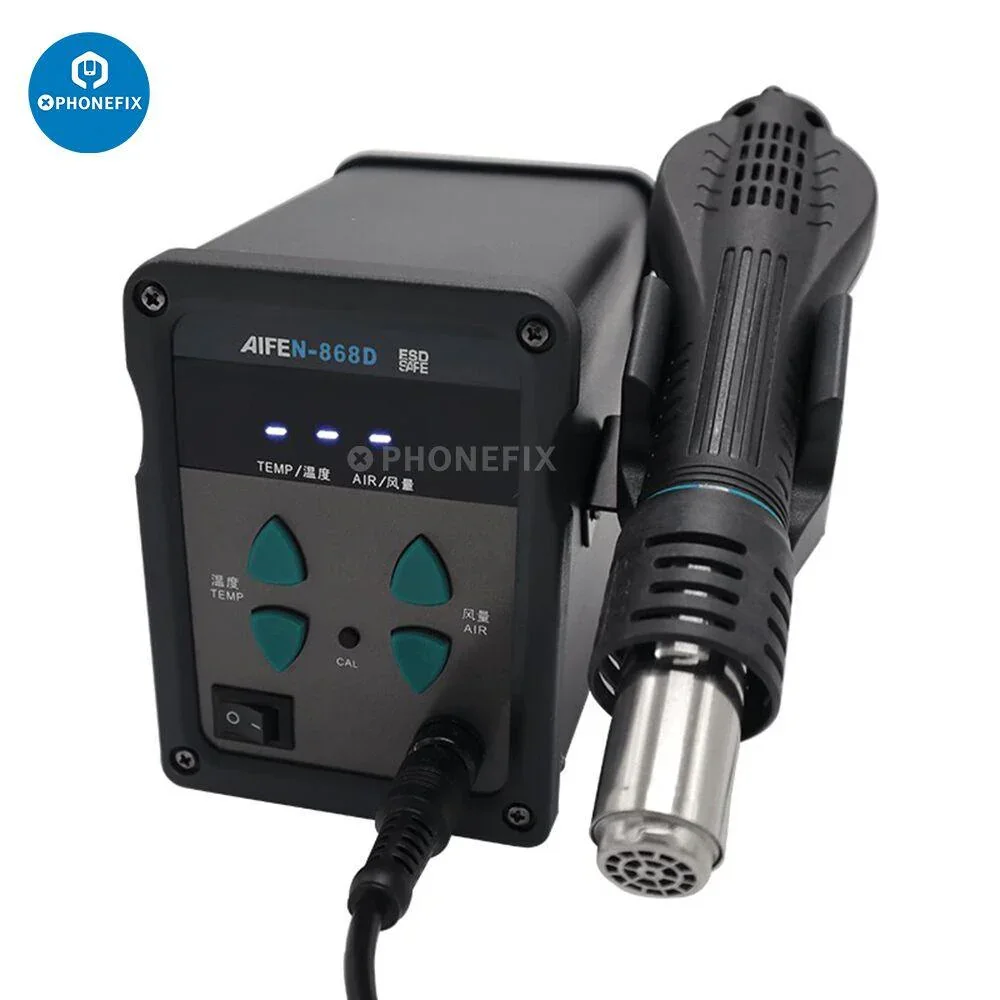 AIFEN 868D 700W Hot Air Gun Digital Display BGA Rework Station - Image 2