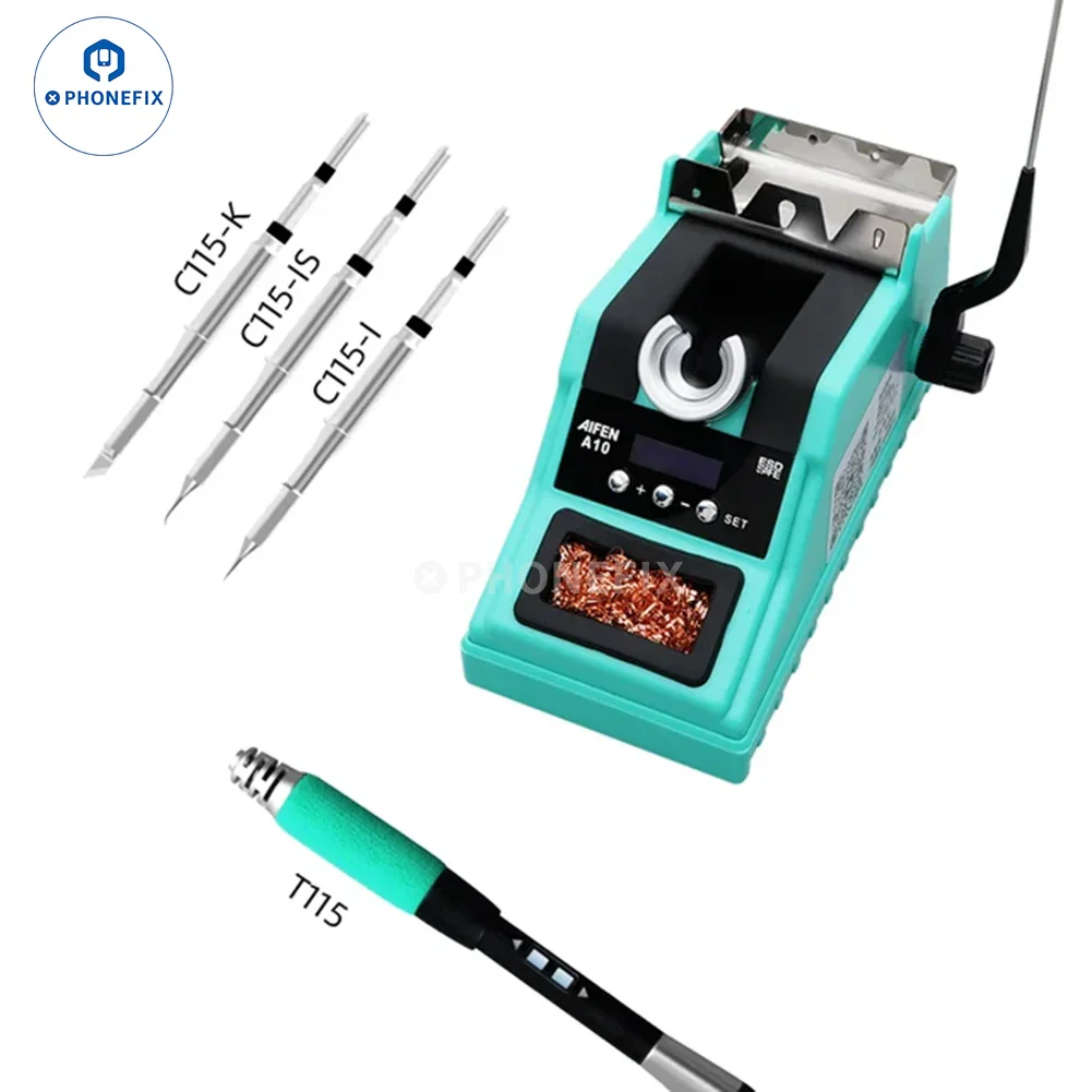 AIFEN A10 Soldering Station With C210 C245 C115 Iron Tips - Image 7